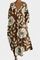 Vestido Fluido com Estampa feminino