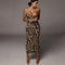 Vestido Justo Sexy feminino