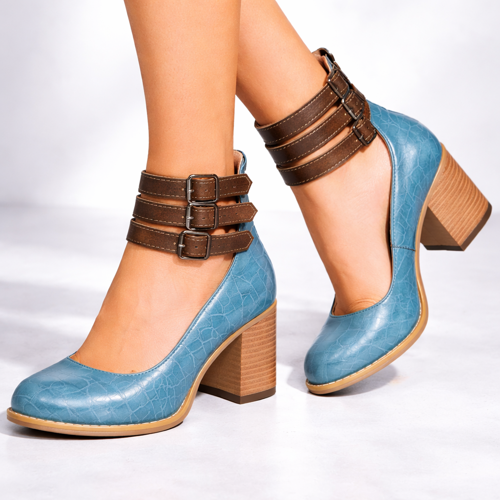 Saltos com Correia de Couro Savannah feminino