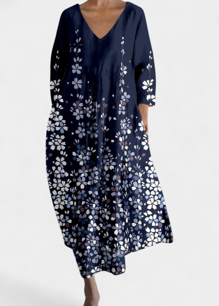Vestido Fluido com Estampa feminino
