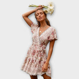 Vestido curto feminino