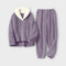 Conjunto de flanela aconchegante feminino