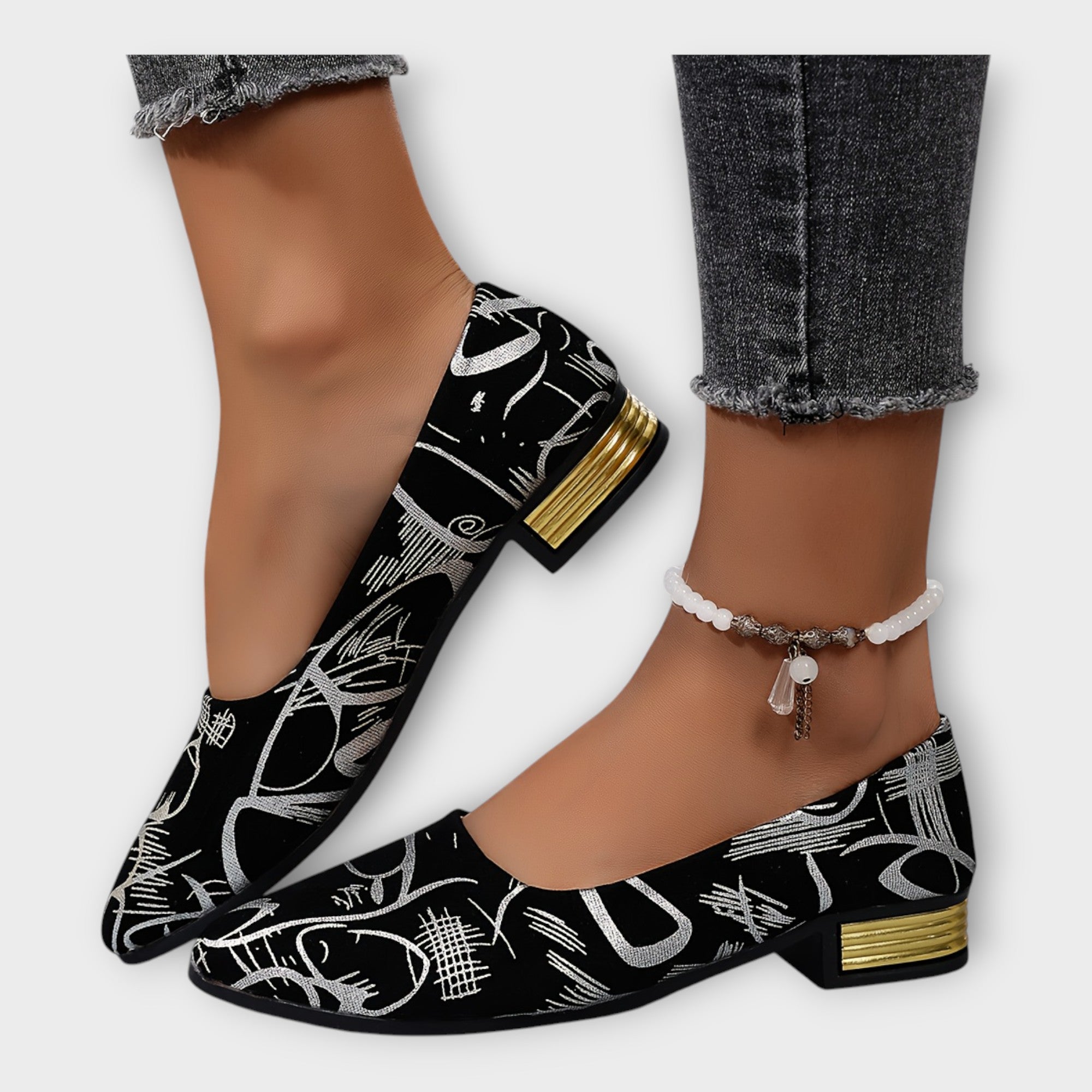Bailarinas Elegantes com Detalhes Sofisticados feminino