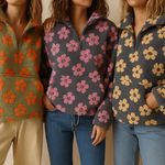 Daisy - Camisola Polar Floral feminino