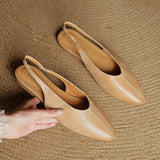 Liana – Sapatos rasos com recortes delicados