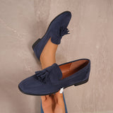 Mocassins Eliane -  com apoio e salto plano