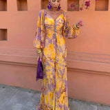 Vestido Mirella – Elegância Fluida com Ombros Descobertos