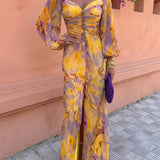 Vestido Mirella – Elegância Fluida com Ombros Descobertos