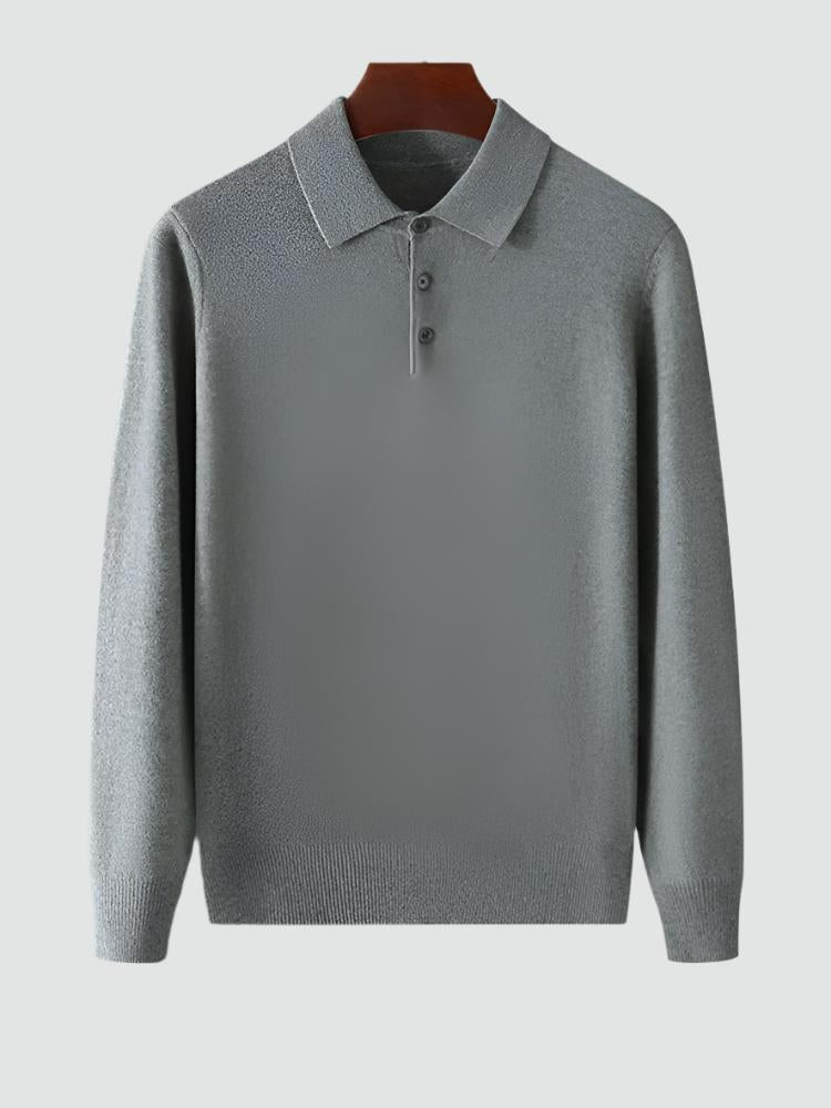 João - Polo Clássico em Lã masculino