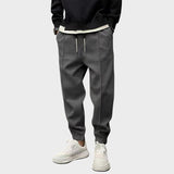 Calças desportivas masculinas com cintura elástica masculino