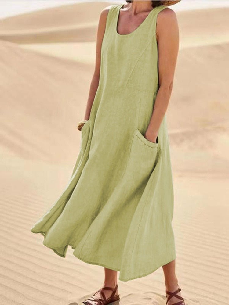 Vestido Leve para o Verão feminino