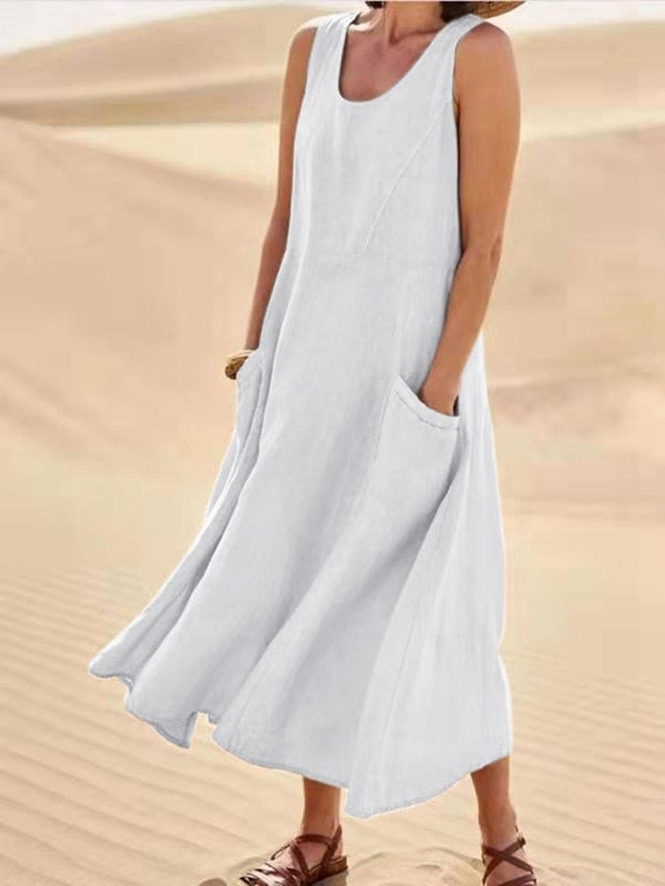 Vestido Leve para o Verão feminino