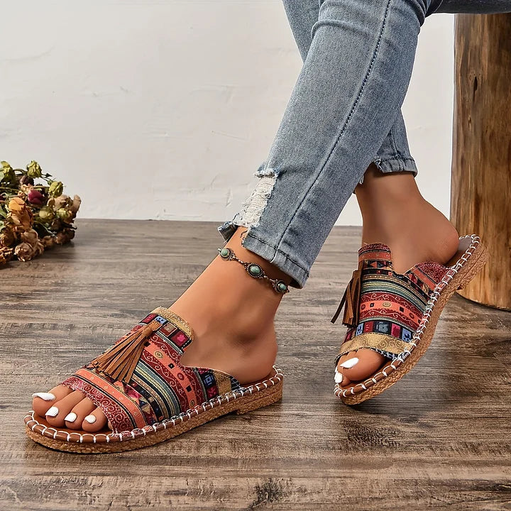 Sandálias Ortopédicas Planas Confortáveis feminino