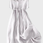 Vestido Clássico com Botões feminino