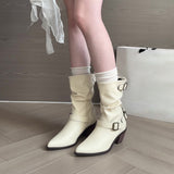 Odete – Botins elegantes de salto médio