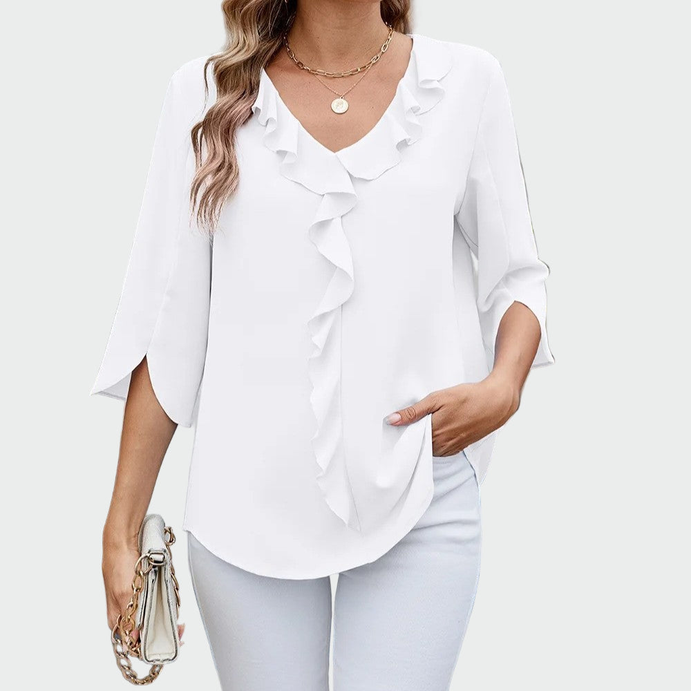 Blusa confortável e versátil feminino