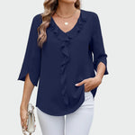 Blusa confortável e versátil feminino