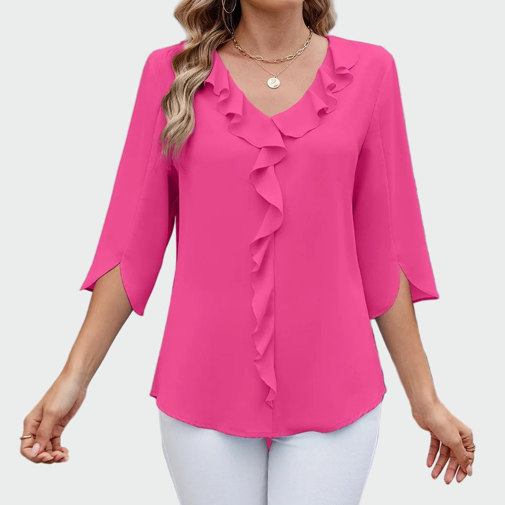 Blusa confortável e versátil feminino