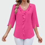Blusa confortável e versátil feminino