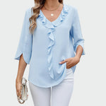 Blusa confortável e versátil feminino