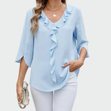 Blusa confortável e versátil feminino