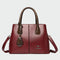 Bolsa de couro elegante feminino