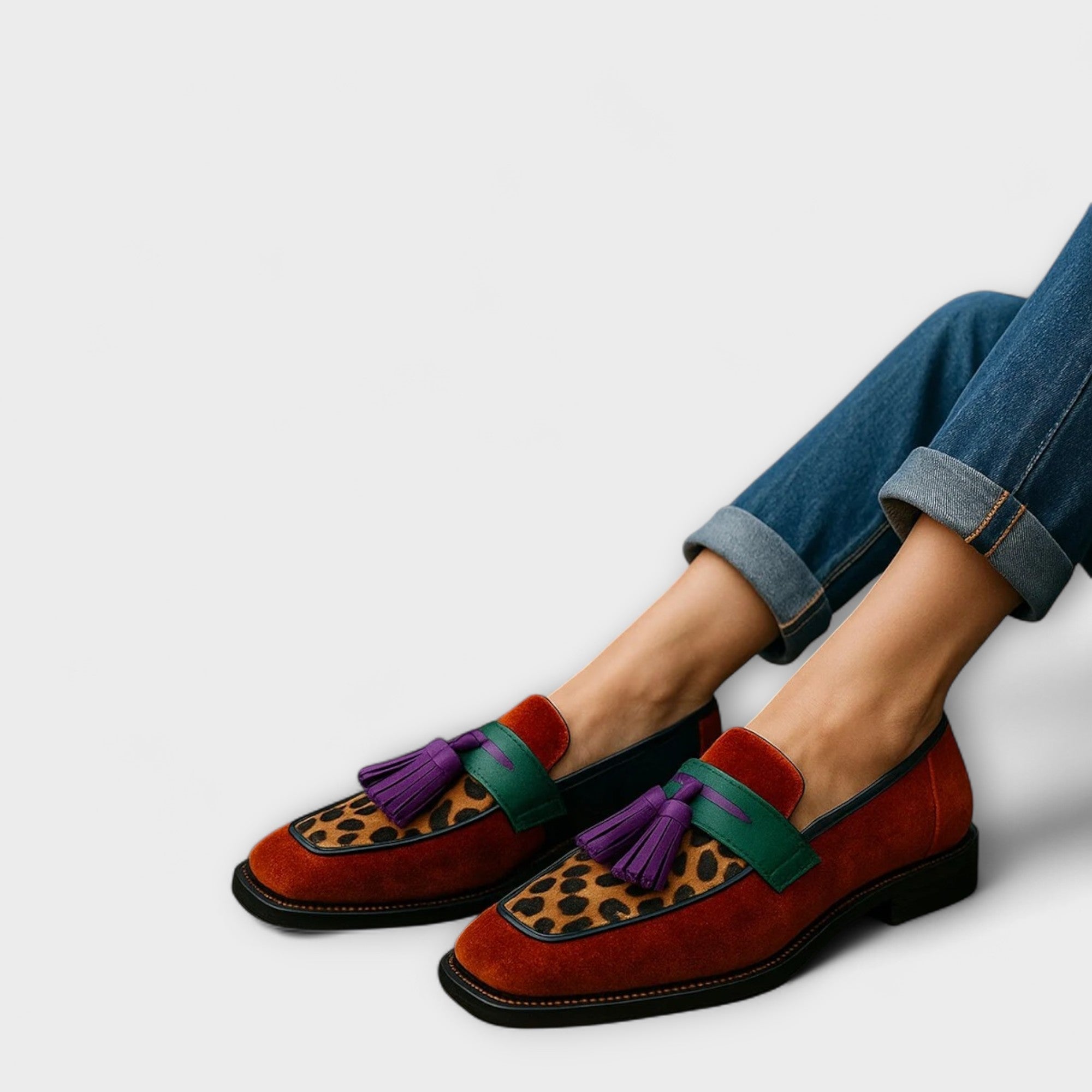 Mocassins Multicoloridos feminino