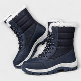 Botas de inverno impermeáveis feminino