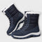 Botas de inverno impermeáveis feminino