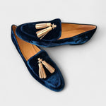 Mocassins de Inspiração Vintage com Franjas feminino