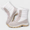 Botas de inverno impermeáveis feminino
