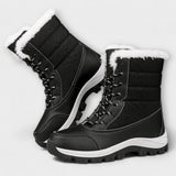 Botas de inverno impermeáveis feminino