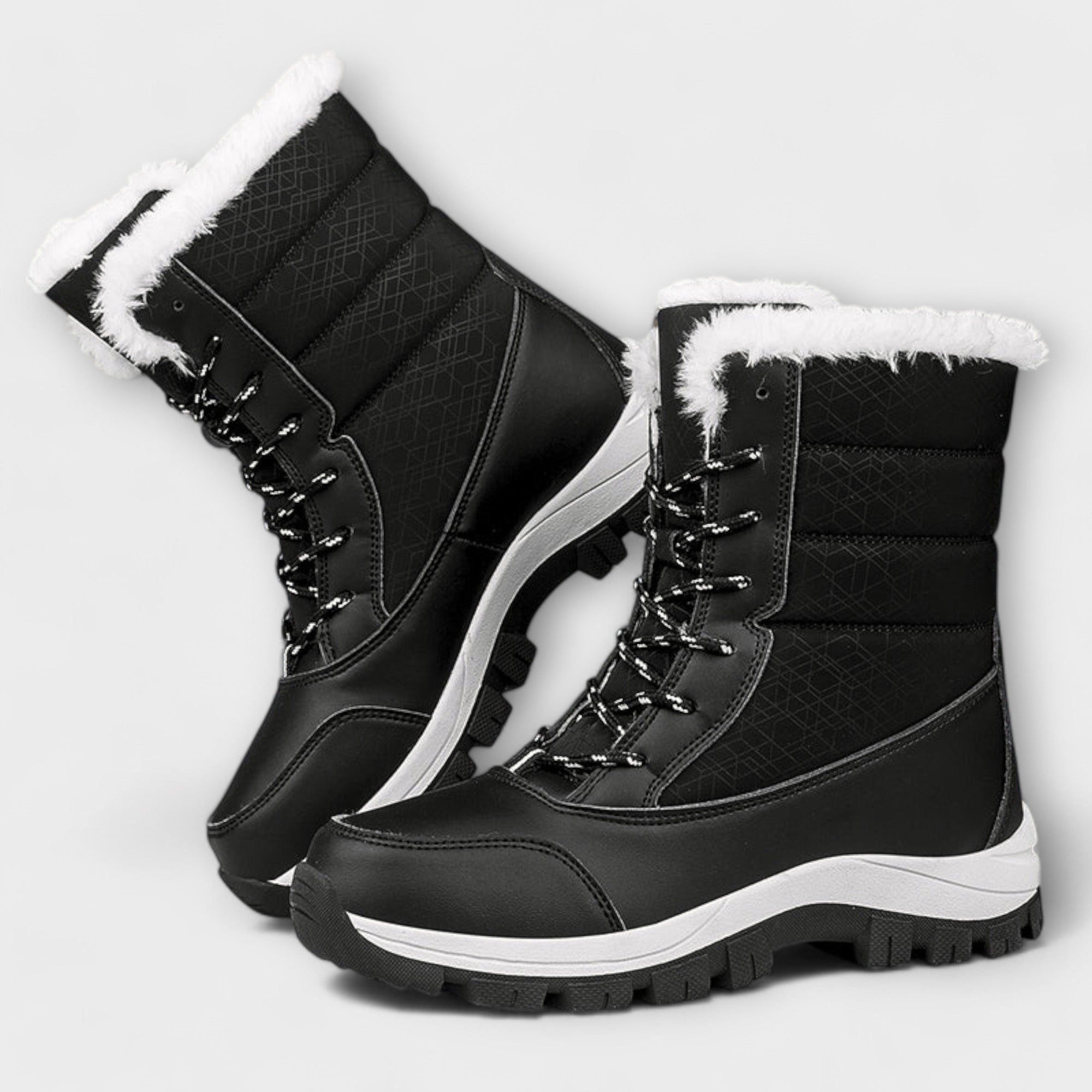 Botas de inverno impermeáveis feminino