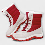 Botas de inverno impermeáveis feminino