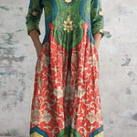 Vestido Vintage Romântico feminino