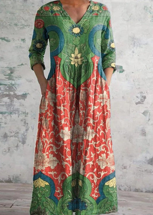 Vestido Vintage Romântico feminino
