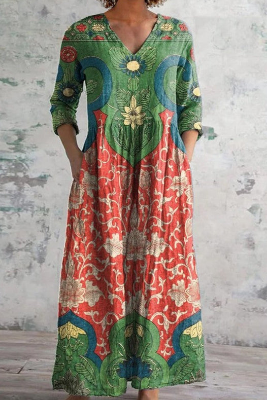 Vestido Vintage Romântico feminino