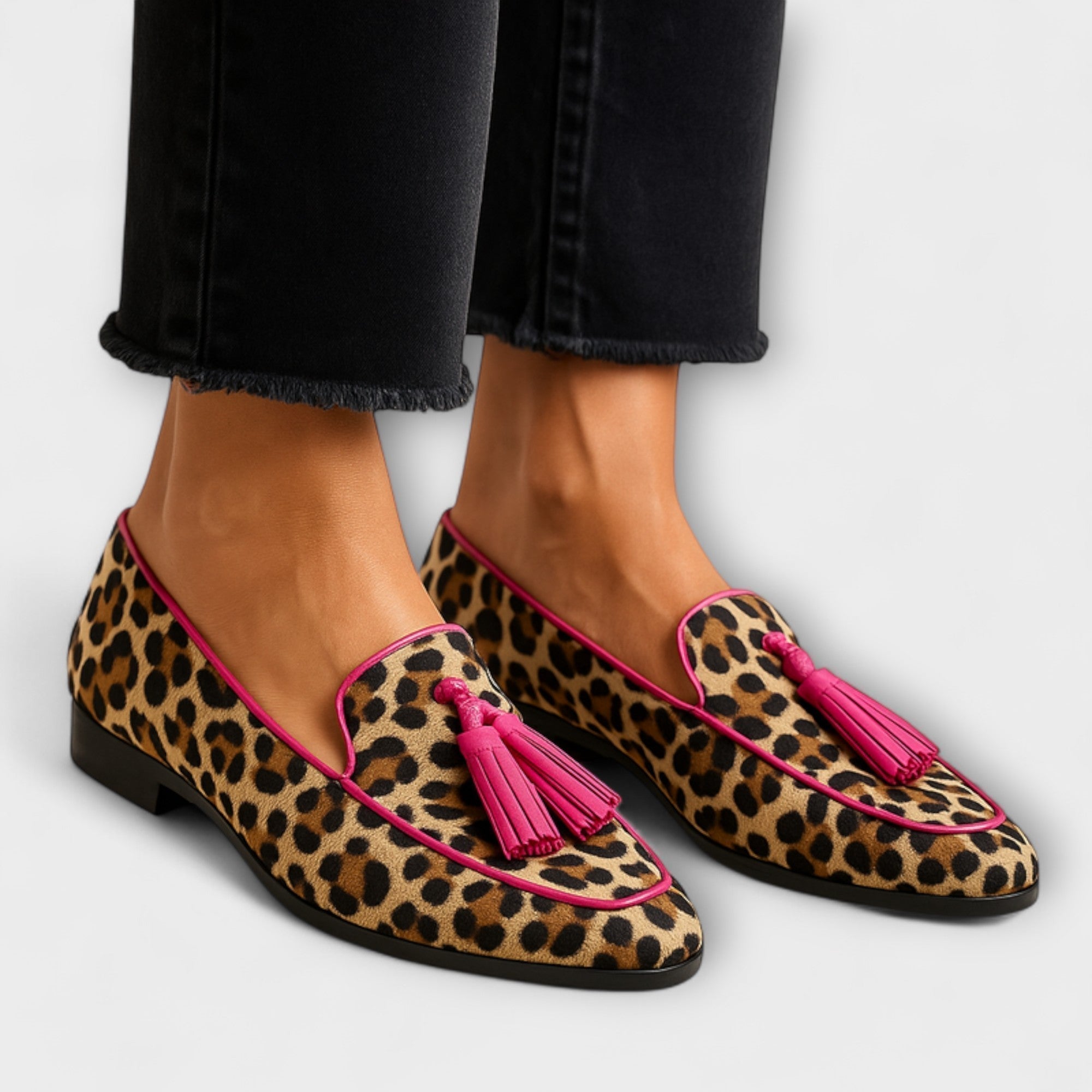 Mocassins Decoradas com Contas feminino