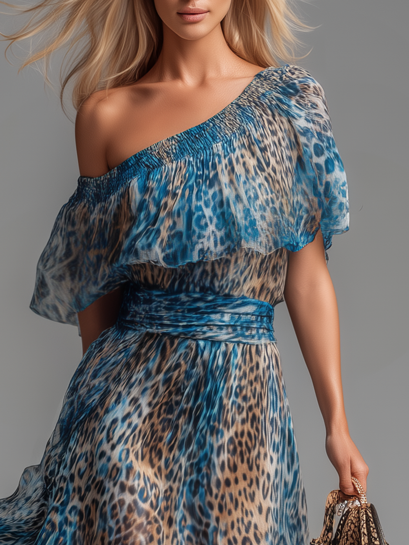 Ludovica | Vestido maxi de ombros descobertos