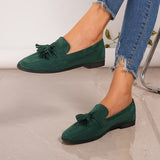Mocassins Eliane -  com apoio e salto plano