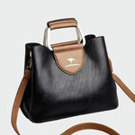 Bolsa de couro atemporal feminino