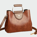 Bolsa de couro atemporal feminino