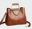 Bolsa de couro atemporal feminino