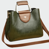 Bolsa de couro atemporal feminino