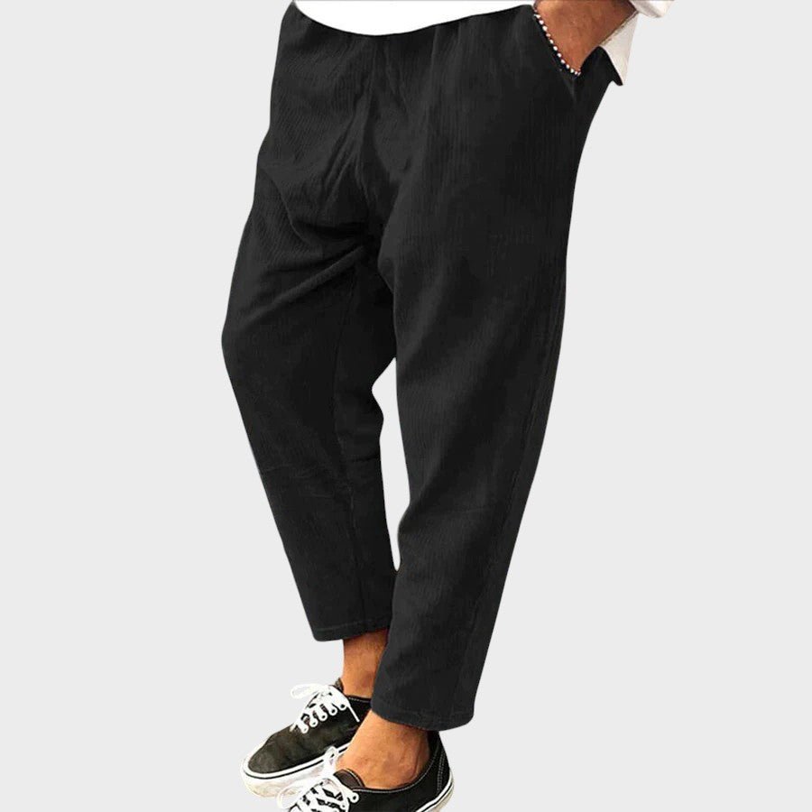 Calças de Estilo Solto masculino