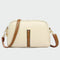 Bolsa de ombro de couro elegante feminino