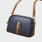 Bolsa de ombro de couro elegante feminino