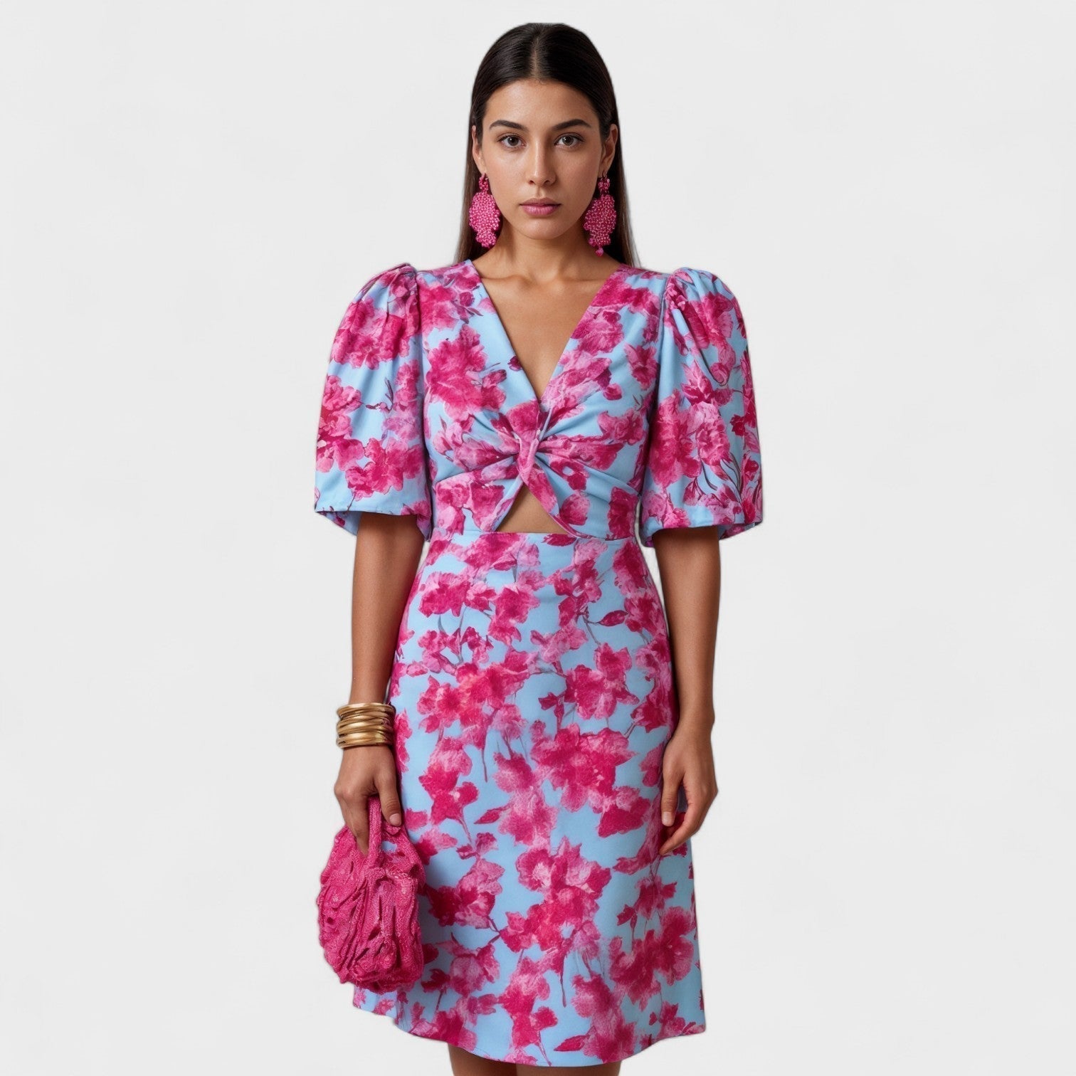 Vestido Fuego Tropical feminino
