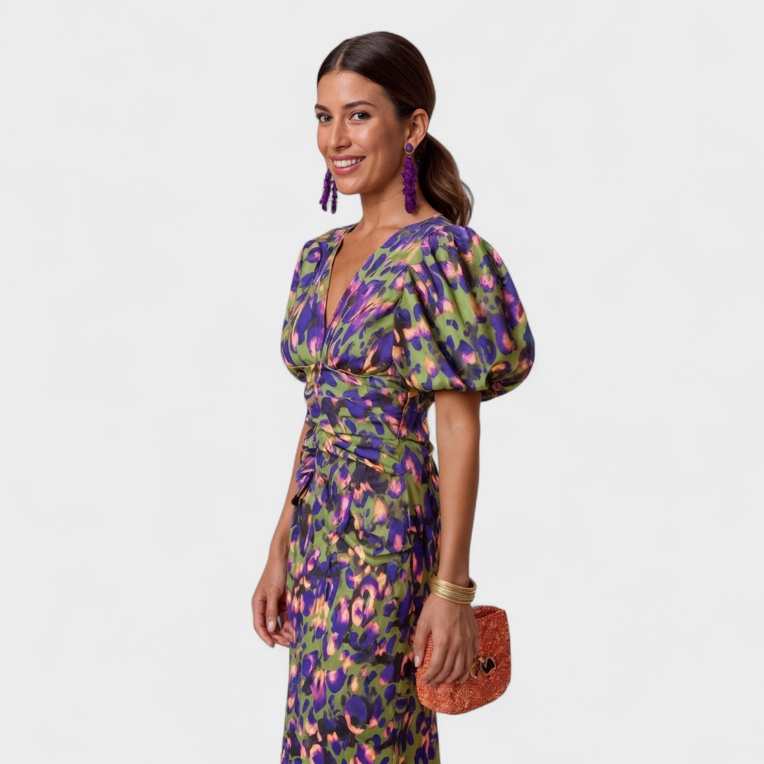 Vestido Fuego Tropical feminino