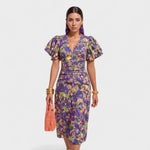 Vestido Fuego Tropical feminino
